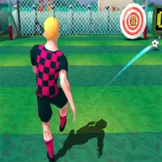 Play 10 Shot Soccer game