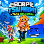 Play Escape Tsunami - Take Brainrots! now!