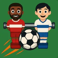 Play Kick Pong Table Soccer game