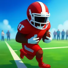 Touchdown: American Football Rugby game Play Touchdown: American Football Rugby game